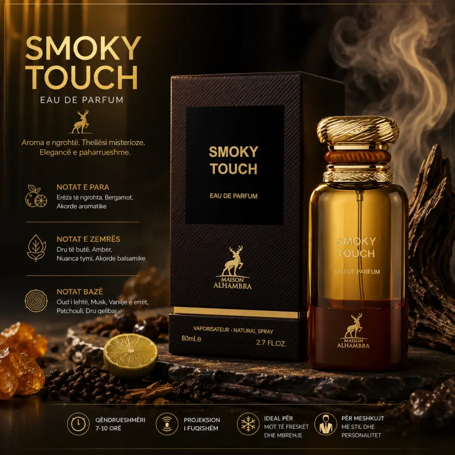 Maison Alhambra Smoky Touch – Eau de Parfum 80ml