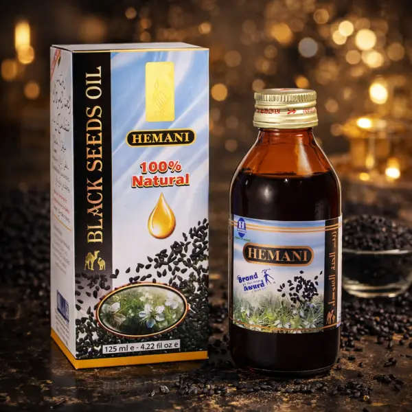 Hemani Black Seeds Oil – Vaj i Farës së Zezë Natyral