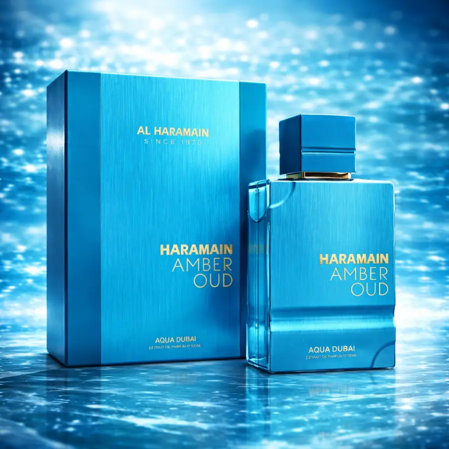 Al Haramain Amber Oud Aqua Dubai – Extrait de Parfum 100 ml