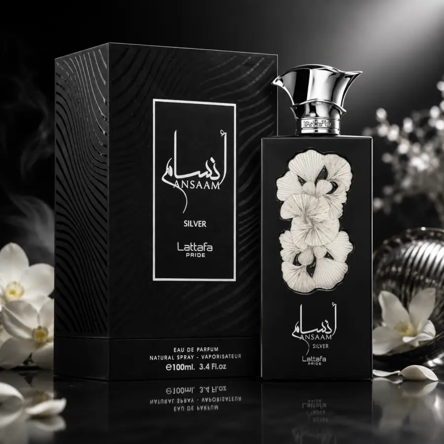 Lattafa Pride Ansaam Silver – Eau de Parfum 100ml