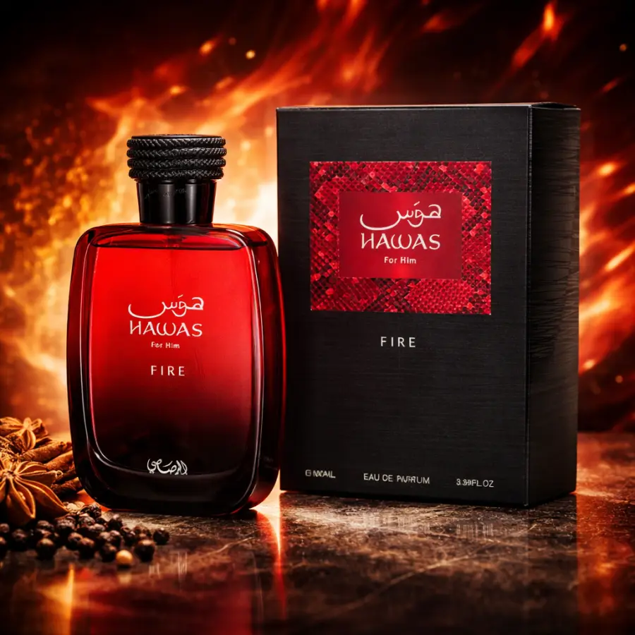 Rasasi Hawas Fire For Him – Eau de Parfum 100ml