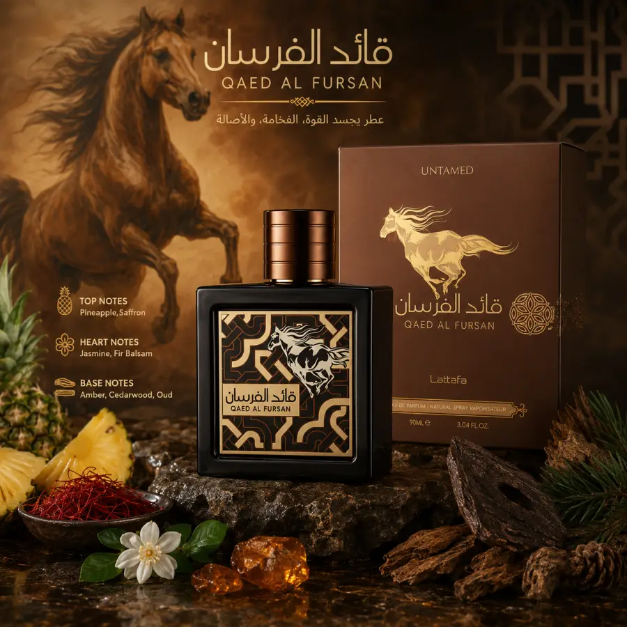 Lattafa Qaed Al Fursan Untamed – Eau de Parfum 90 ml