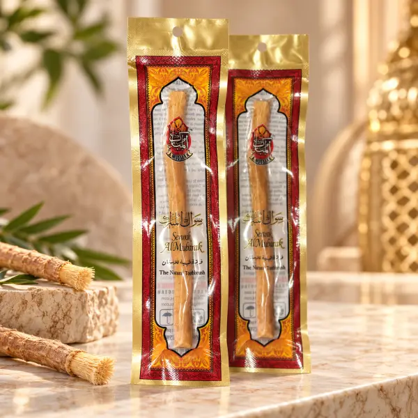 Miswak Natyral Al Mubarak – Furçë Tradicionale për Higjienën Orale