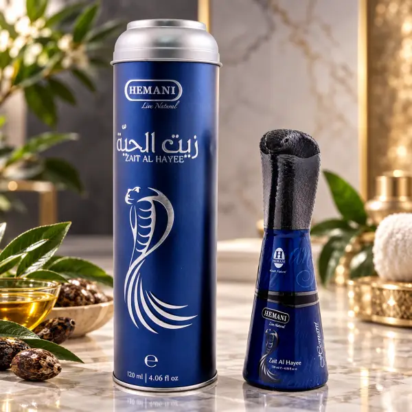 Hemani Zait Al Hayee – Vaj Bimor për Flokë 120 ml