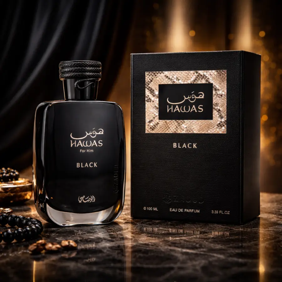 Rasasi Hawas Black For Him – Eau de Parfum 100ml