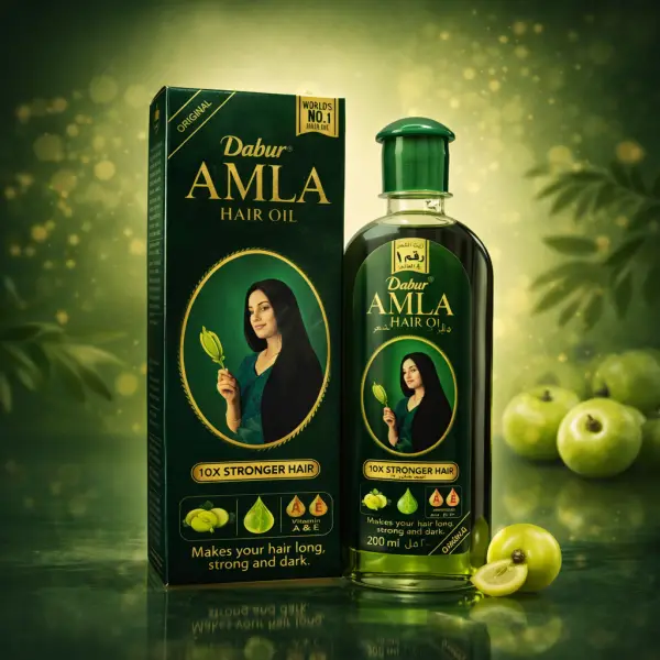 Dabur Amla Hair Oil – Vaj Natyral për Flokë të Fortë, të Gjatë dhe të Shëndetshëm