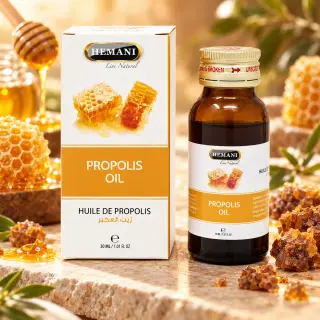 HEMANI Propolis Oil – Vaj Propolisi për Kujdesin e Lëkurës, 30 ml
