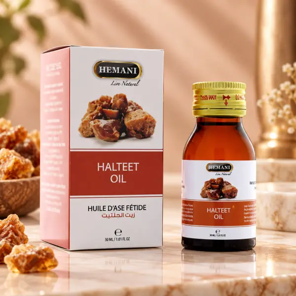 Hemani Halteet Oil – Vaj Asafoetida (Hing), 30 ml