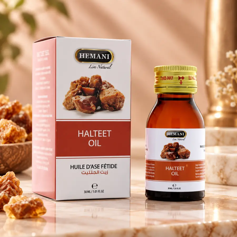 Hemani Halteet Oil – Vaj Asafoetida (Hing), 30 ml