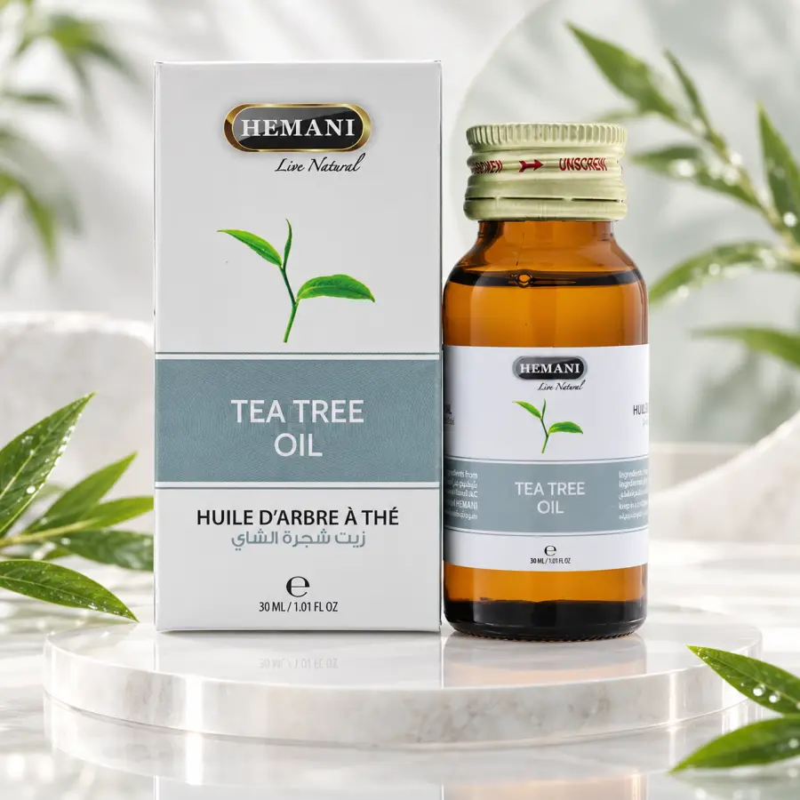 Hemani Tea Tree Oil – Vaj i Pemës së Çajit, 30 ml