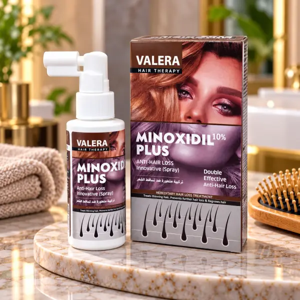 Valera Minoxidil Plus 10% – Spray për Flokë kundër Rënies