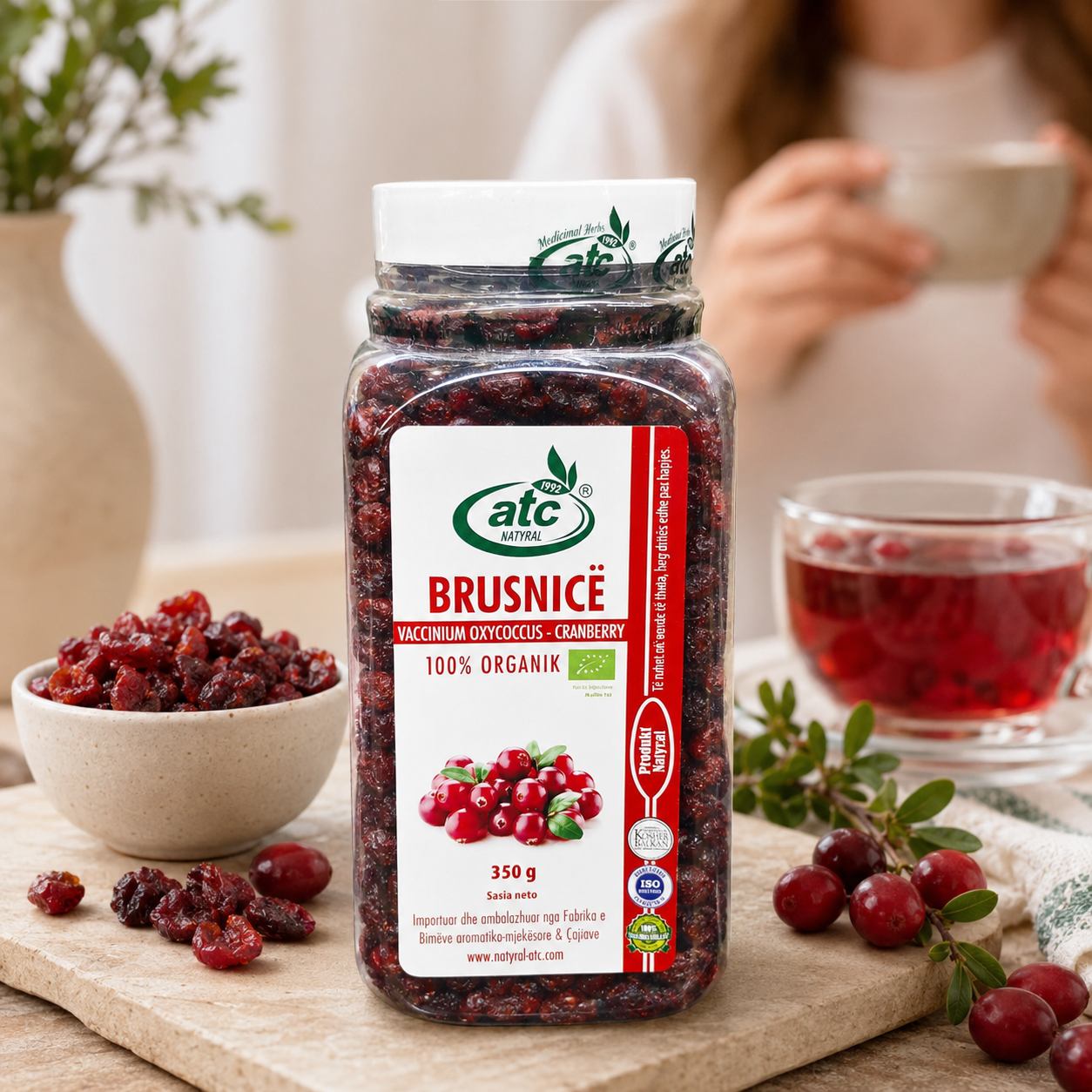 Brusnicë Organike - ATC Natyral 350g