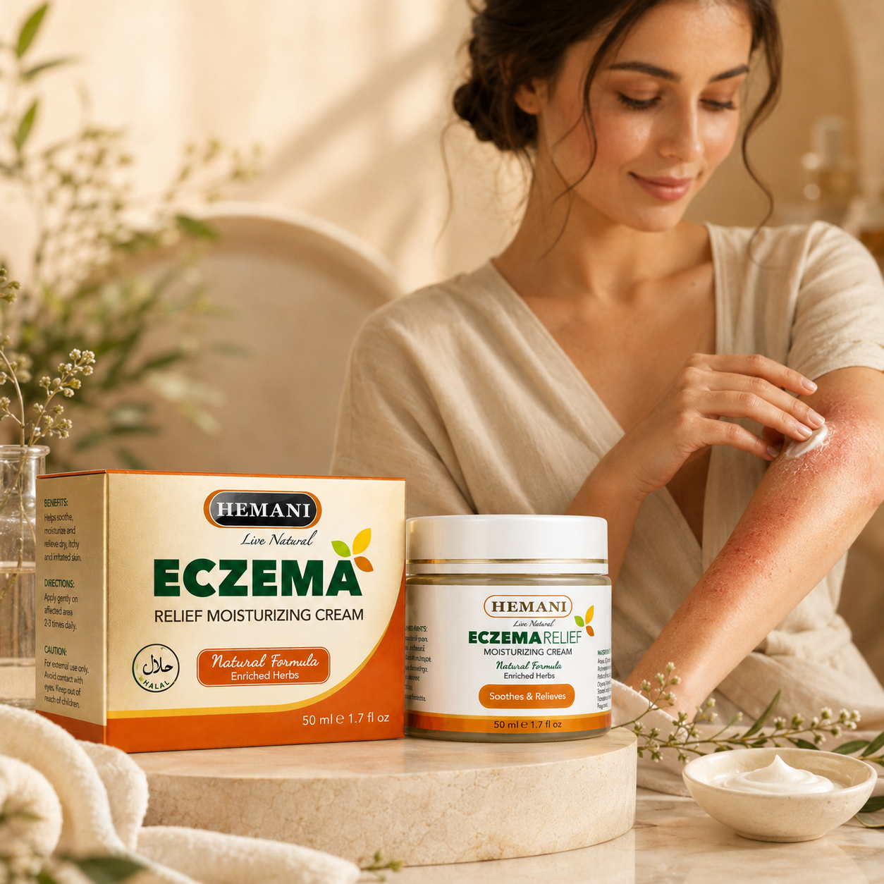 Eczema Cream – Krem kunder Ekzemes (majasilit)  50 ml