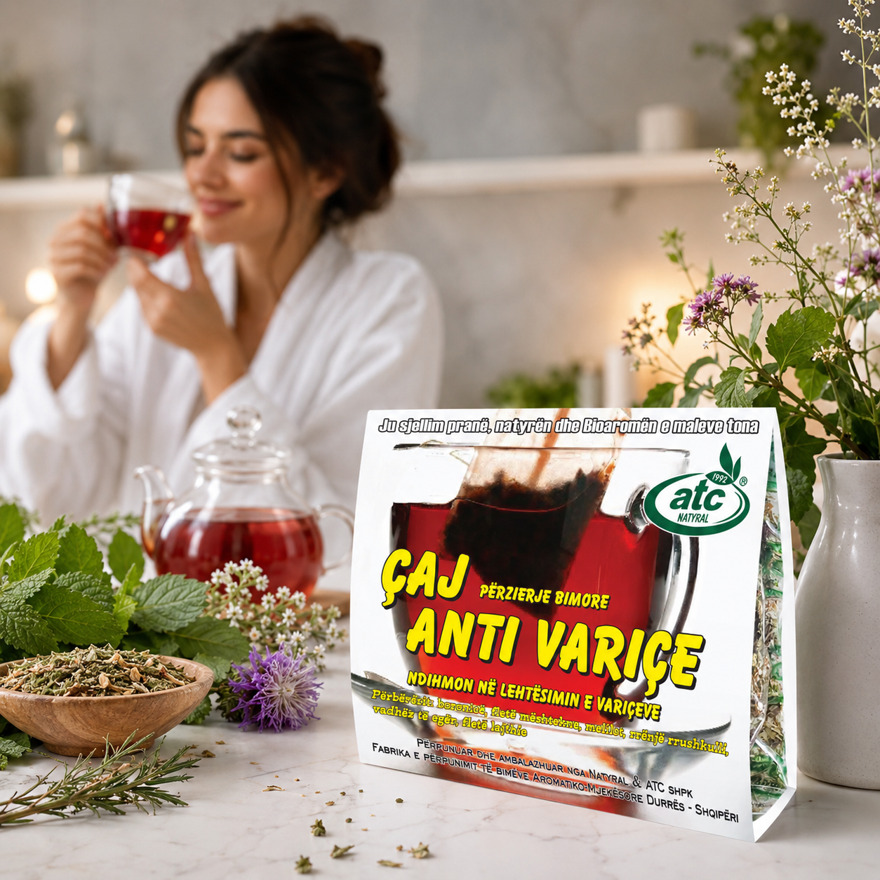 Çaj Anti Variçe -  ATC Natural 90g