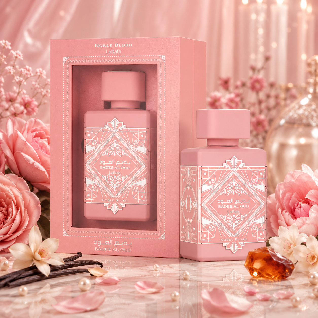 Lattafa Bade’e Al Oud Noble Blush – Eau de Parfum 100ml