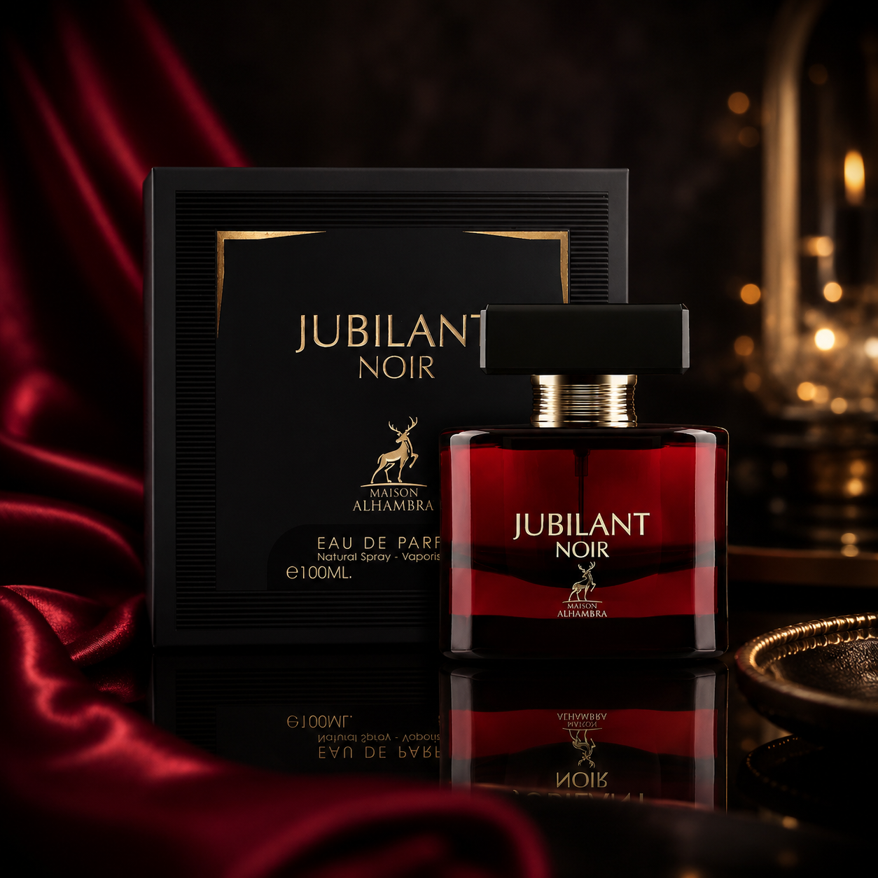 Jubilant Noir Maison Alhambra - Eau de Parfum 100ml