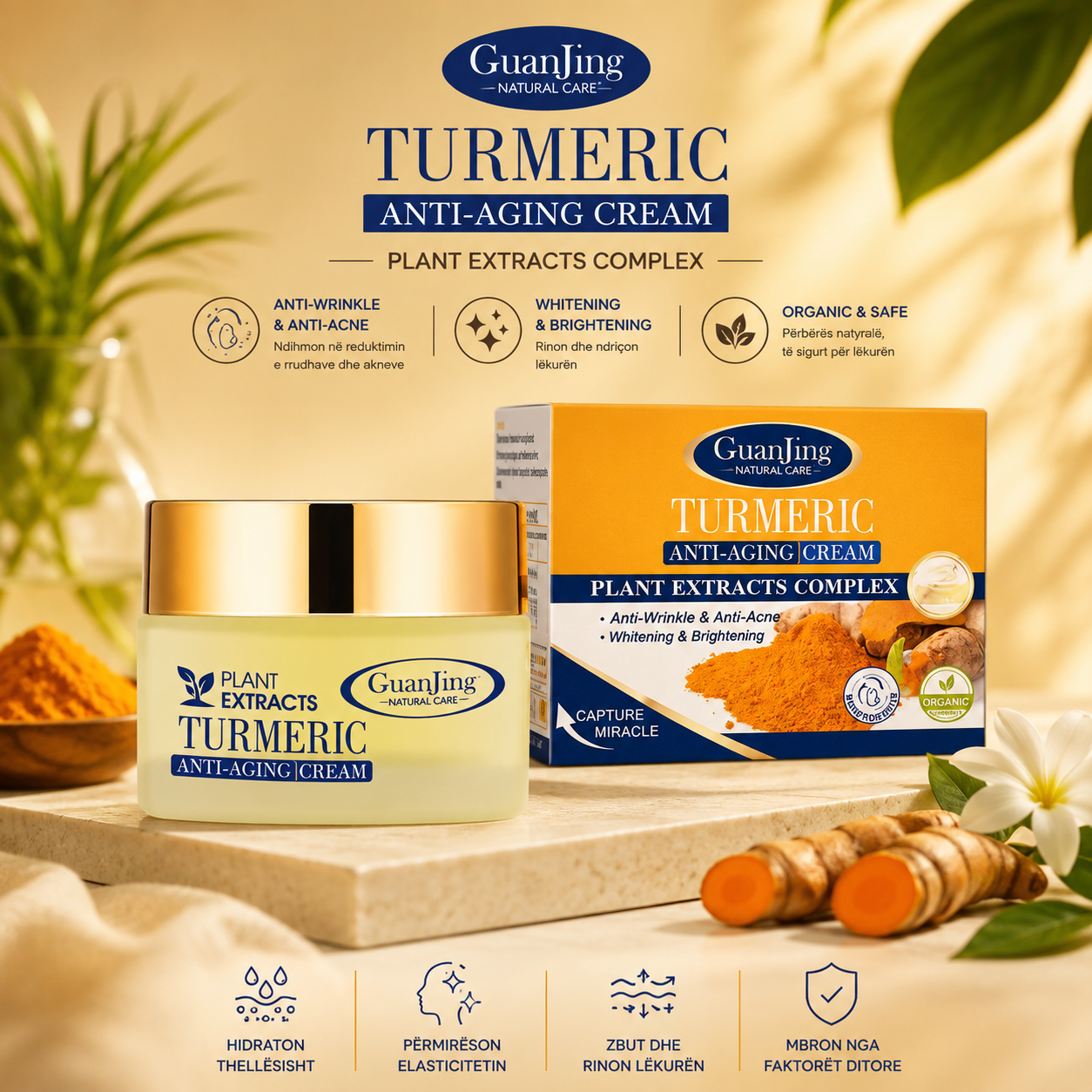 GuanJing Turmeric Anti-Aging Cream – 50 ml