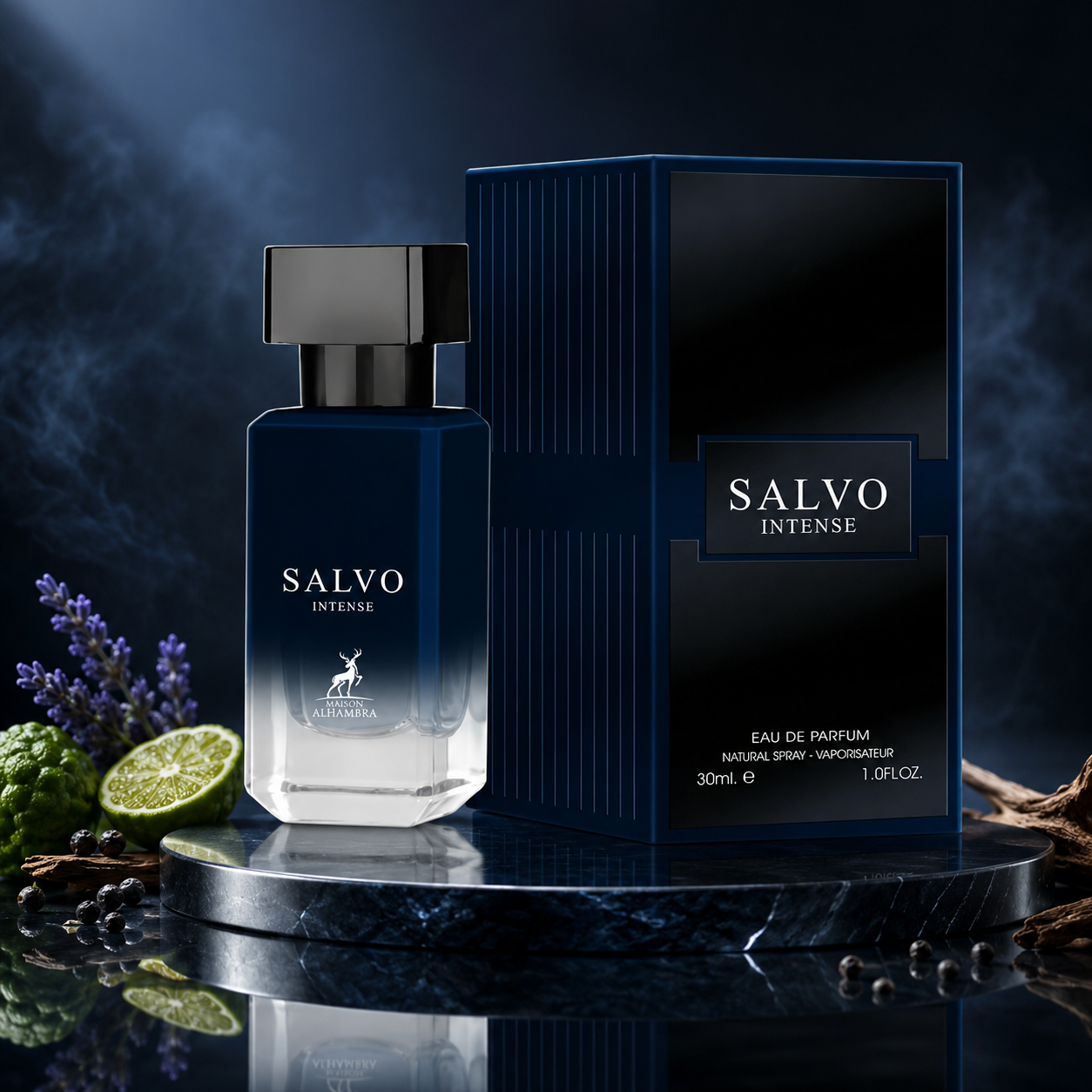 Salvo Intense Eau de Parfum 30ml - Maison Alhambra