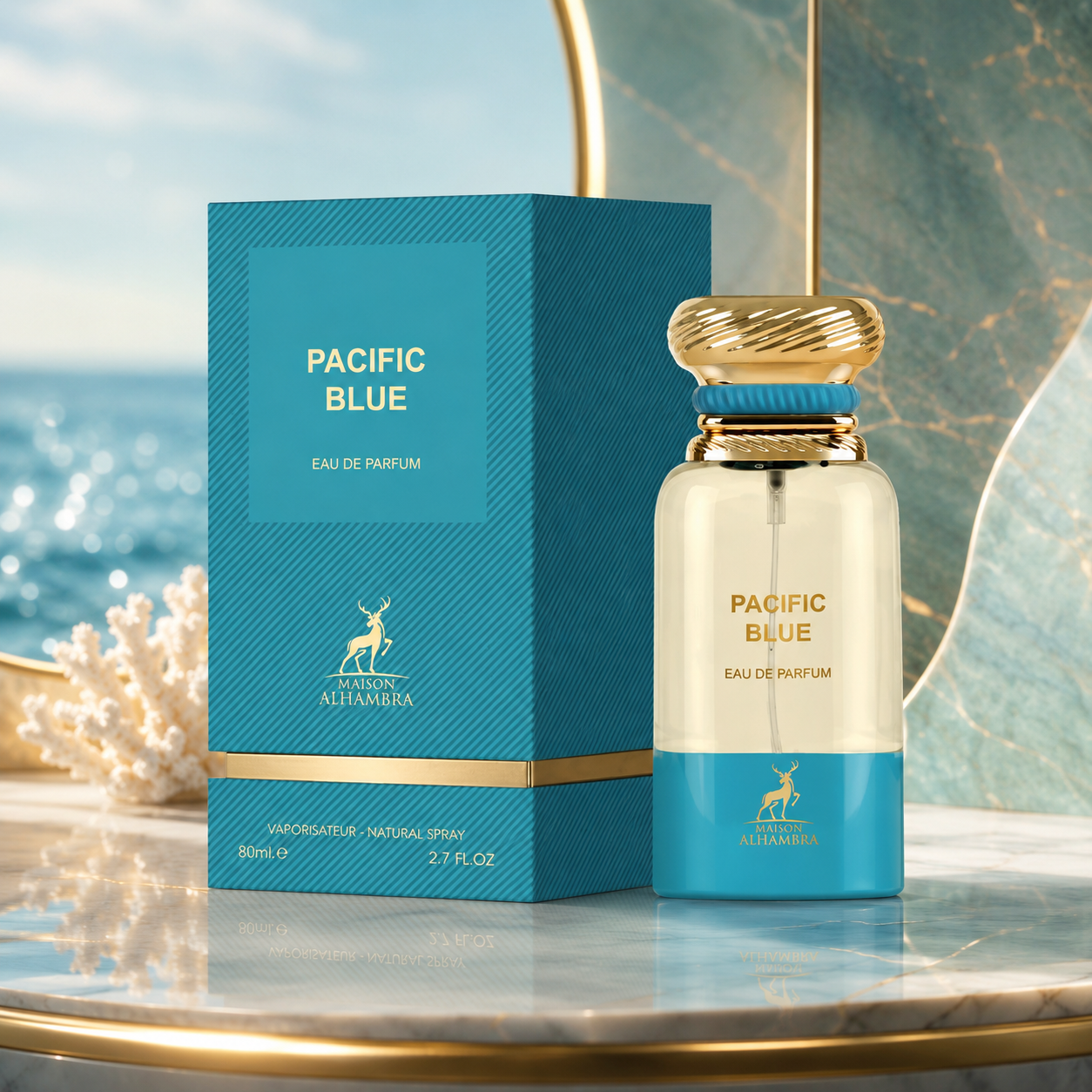 Maison Alhambra Pacific Blue – Eau de Parfum 80ml