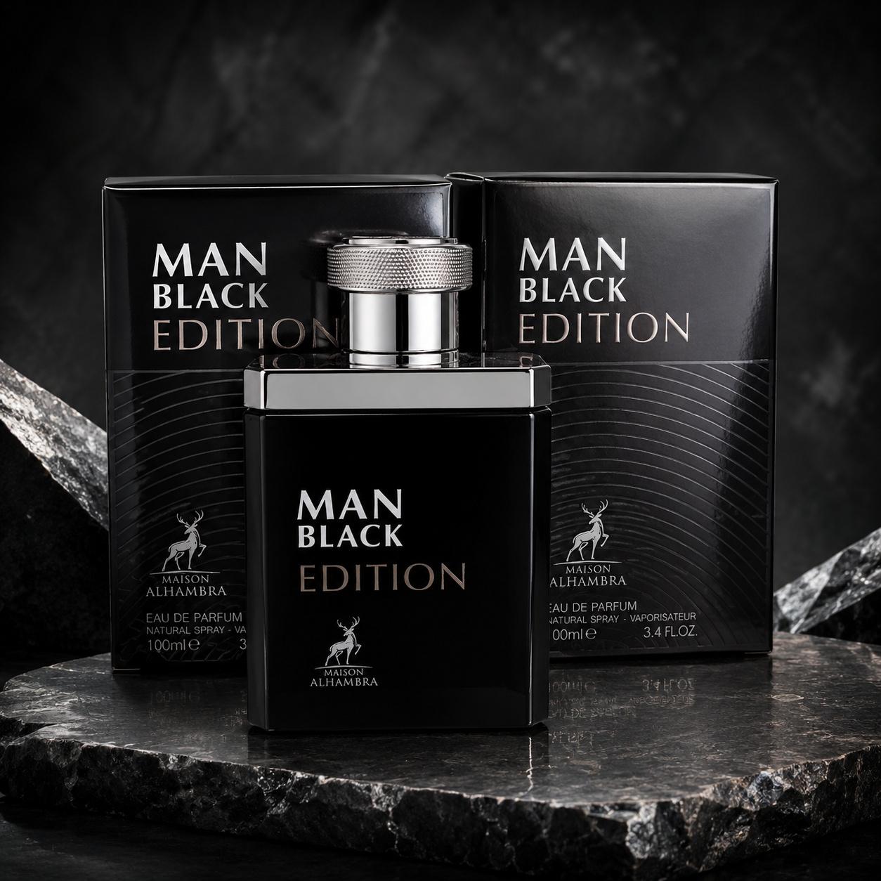 Maison Alhambra Man Black Edition Eau de Parfum për Meshkuj
