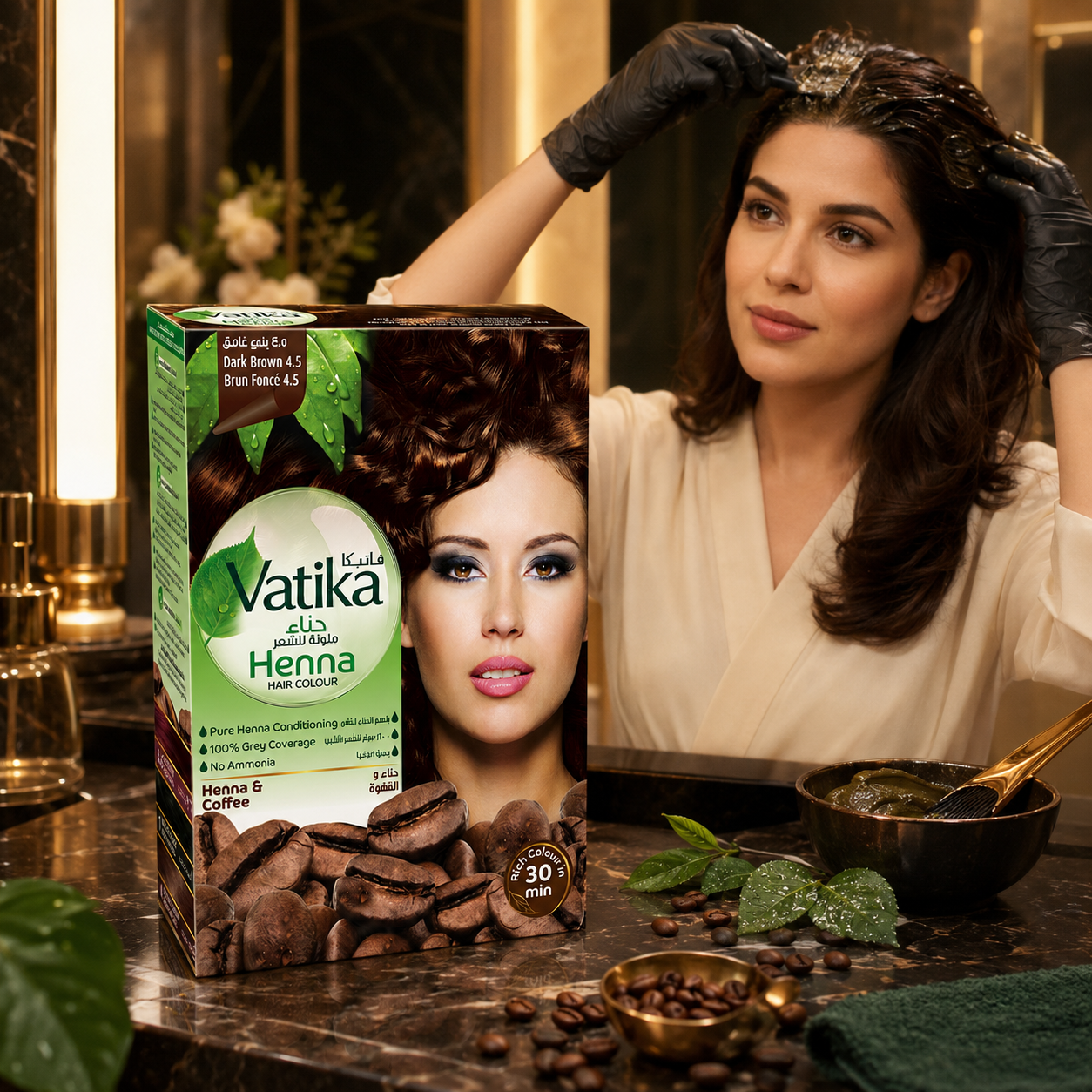 Vatika Henna Hair Colour – Natural Henna & Black Seed