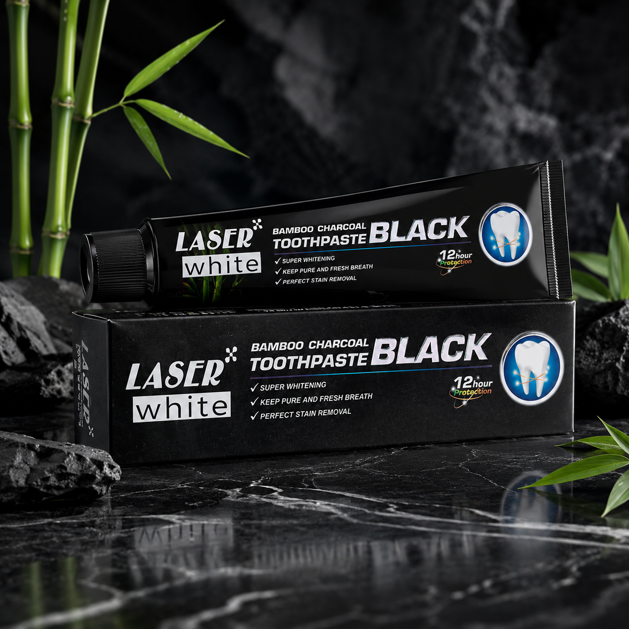 Pastë dhëmbesh Premium -Laser White 100 gr