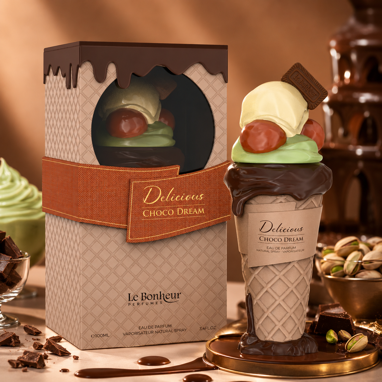 Delicious Choco Dream – Le Bonheur Perfumes / Eau de Parfum 100 ml