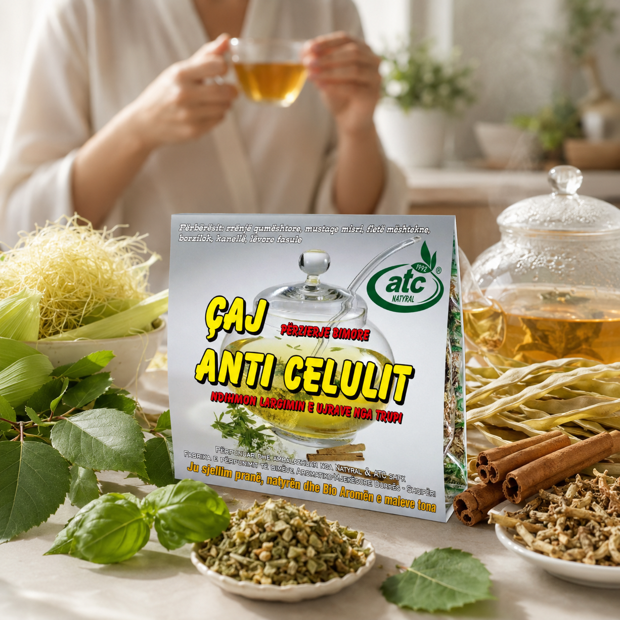 Çaj Anti Celulit - ATC Natural 90 gr