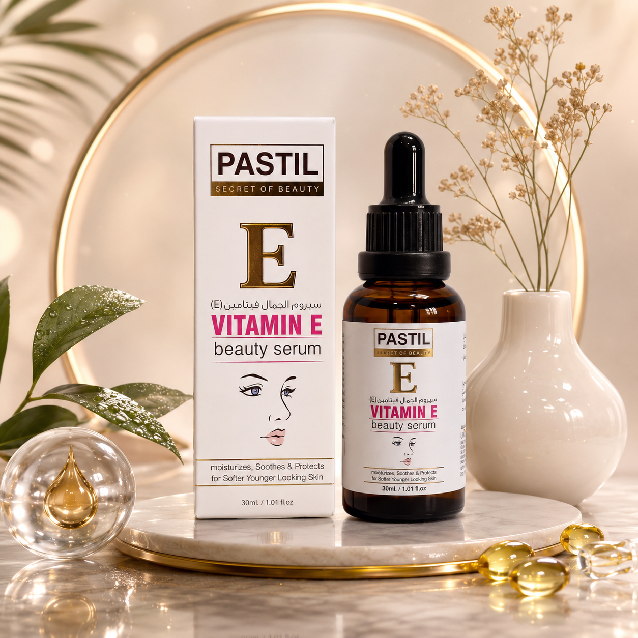 Vitamin E Beauty Serum – Pastil 30 ml