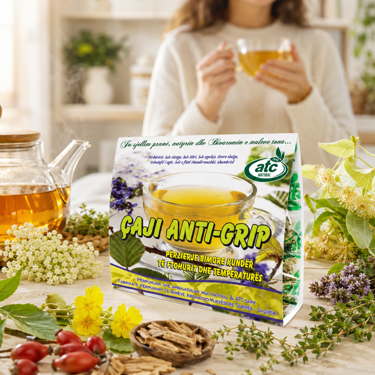 Çaj Anti Grip - ATC Natural 90 gr